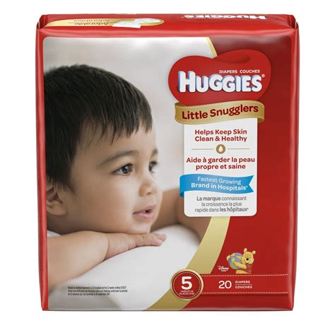 Huggies Little Snugglers Diapers Jumbo Pack Size 5 20 Count