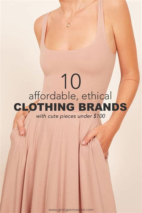 10 Affordable Sustainable Clothing Brands For Women Artofit