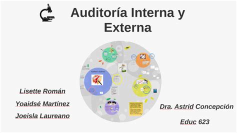 Auditoría Interna Y Externa By Joeisla Laureano Andino