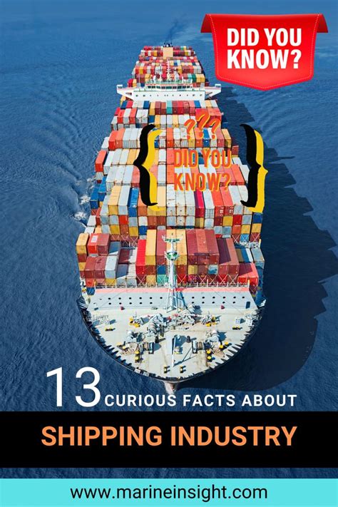 Infographic 13 Curious Facts About The Shipping Industry Merchant Navy