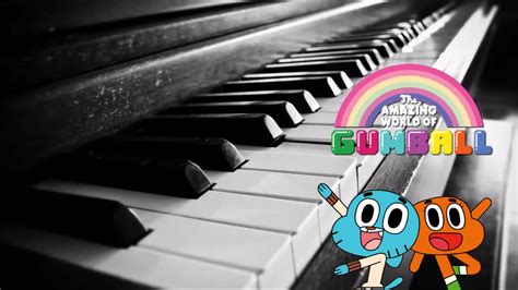Gumball The World Piano Cover Daisy And Anais Youtube