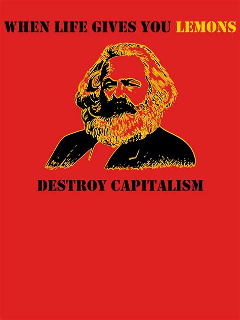 Funny Destroy Capitalism Communist Karl Marx T Shirt By Thecreekman