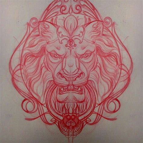 Pin by Piotr Goduń on Lew Lion tattoo Art tattoo Tattoo sketches
