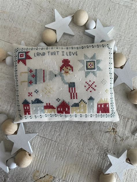 Land That I Love By Emily Call Stitching Colorado Cross Stitcher