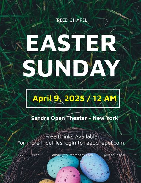 Easter Flyer Templates In Adobe Photoshop Psd