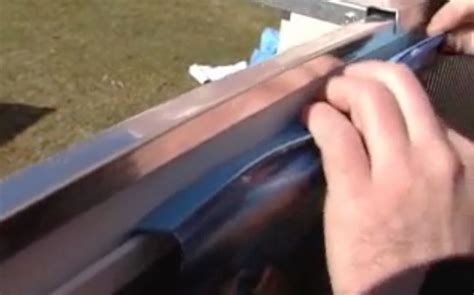 Our video guide will help walk you through the process. How To Install an AG Oval Pool - Pt 7, Installing Liner ...