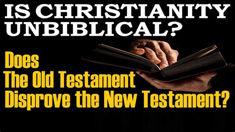 Is Christianity Un Biblical Does The Old Testament Disprove The New Testament Jews For Judaism