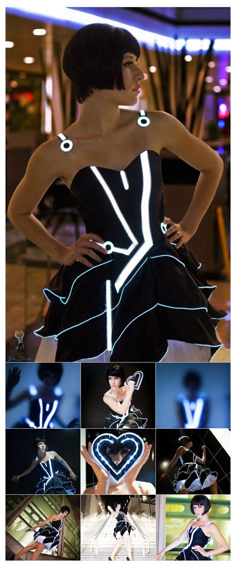 Tron Party Dress Facebook Fashion Futuristic Fashion Cyberpunk