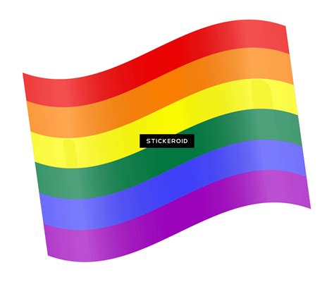 Download Rainbow Flag Waving Graphic