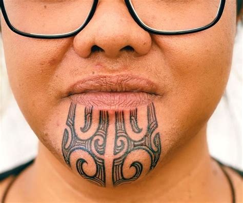 Traditional Maori Face Tattoos