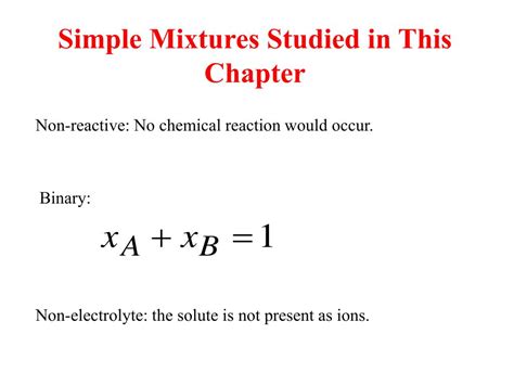 Ppt The Thermodynamic Description Of Mixtures Partial