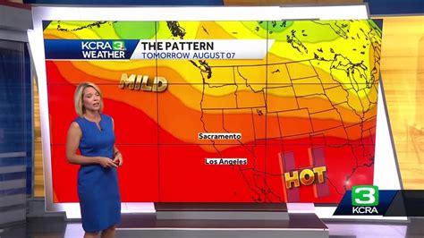 Northern California Forecast Heat Impact Day On Sunday Youtube