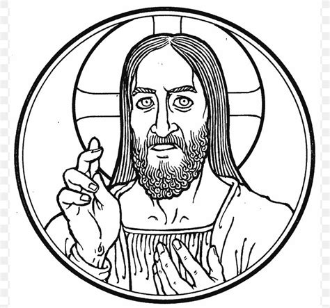 Jesus Black And White Drawing Clip Art Png 772x768px Jesus Art