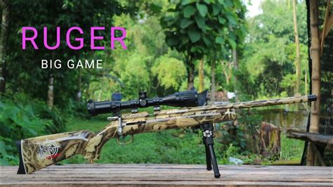 Pcp Ruger Psi Untuk Hunting Big Game Youtube