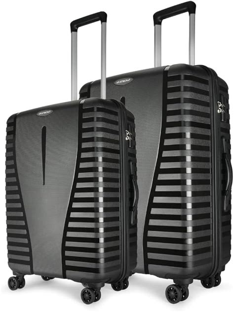 Aristocrat Air Pro Set Of 2 Hard Luggage 66cm And 76cm Medium And