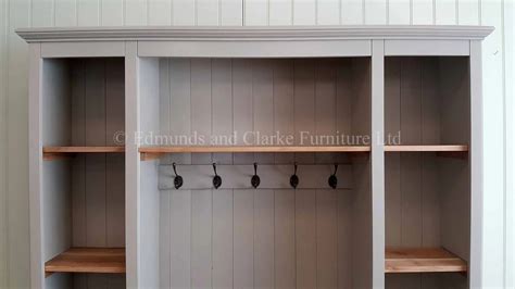 Bespoke Hallway Storage Unit Edmunds And Clarke Furniture Ltd