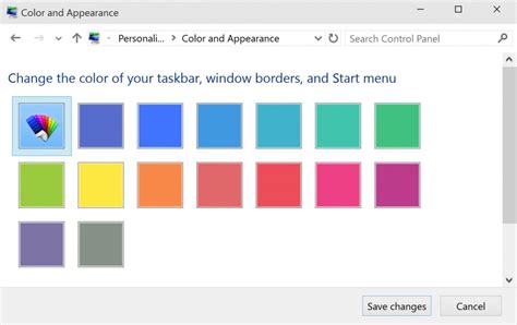 Windows 10 Microsoft обновила цвета в Панели персонализации Msportal