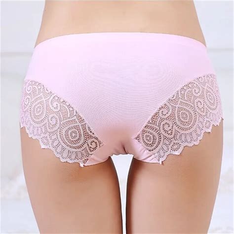 2017 New Arrival Womens Sexy Lace Panties Seamless Panty Briefs