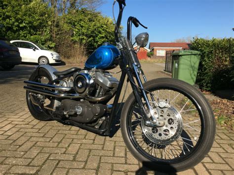 Harley Custom Hardtail Springer Bobber Buell Not Sportster