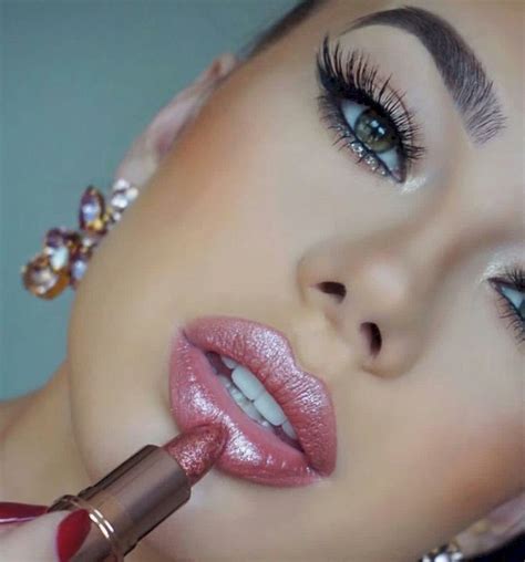 47 Cute Pink Lipstick Makeup Ideas To Try Pink Lipstick Makeup Lipstick