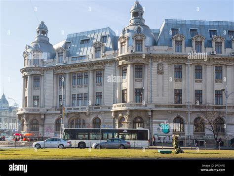 The University Of Bucharest Romania Stock Photo Alamy