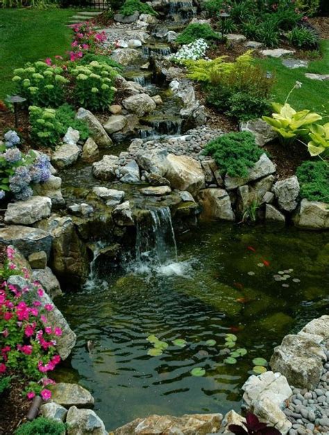 Heres What People Are Doing With Their Sloped Backyards Waterfalls