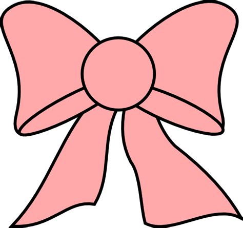 Pink Bow Clip Art At Vector Clip Art Online Royalty Free