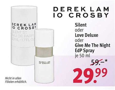 Dereklam Io Crosby Silent Oder Luve Deluxe Oder Give Me The Night Edp