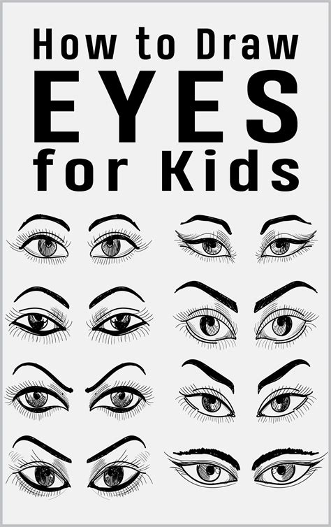 How To Draw Eyes For Kids How To Draw Eyes Step By Step How To Draw