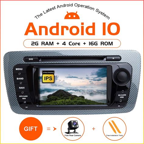 Buy ZLTOOPAI Android 10 Car DVD Player Auto Radio For Seat Ibiza 6J MK4