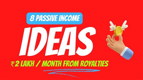 8 Passive Income Ideas From Royalties Earn 2 Lakh Passive Income