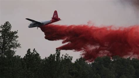 Air Tanker 07 On The Myrtle Fire South Dakota July 19 2012 Photo By