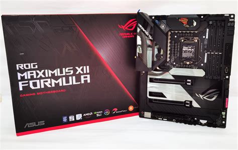 Asus Rog Maximus Xii Formula Motherboard Overview And Features Review