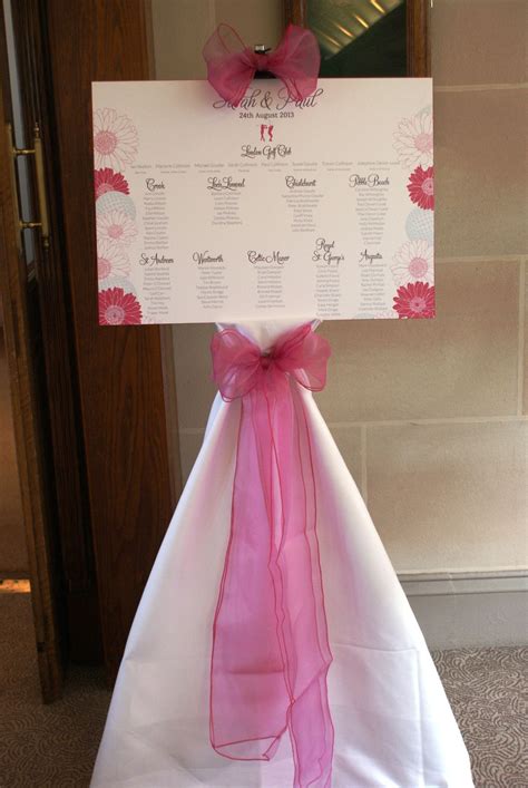 Pink And White Weddings Wedding Table Plan Wedding Table