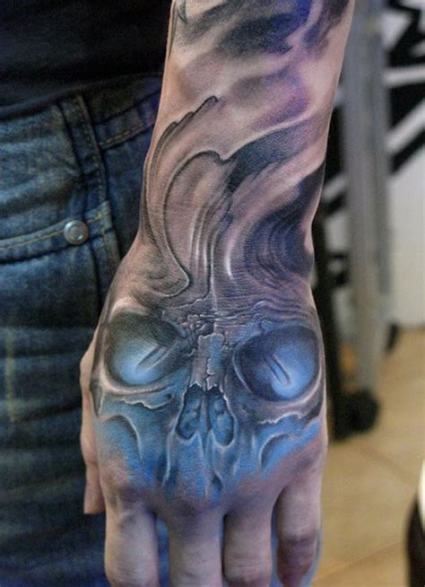 60 Awesome Skull Tattoo Designs Cuded Wicked Tattoos 3d Tattoos
