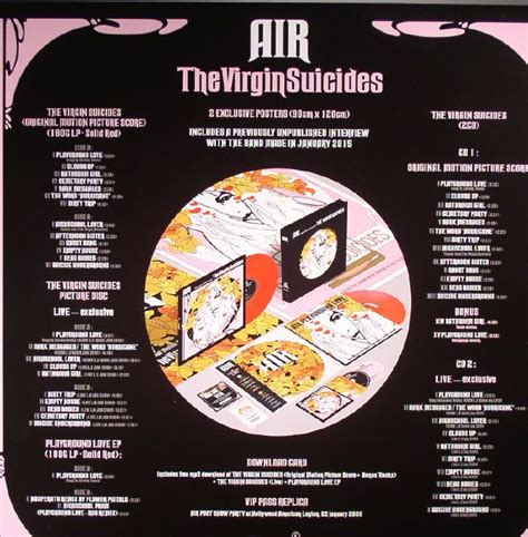 Air The Virgin Suicides Soundtrack 15th Anniversary Vinyl At Juno Records