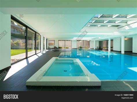 Indoor Swimming Pool Image And Photo Free Trial Bigstock