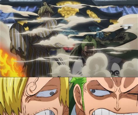 Sanji And Zoro Reunion Anime Zoro One Piece