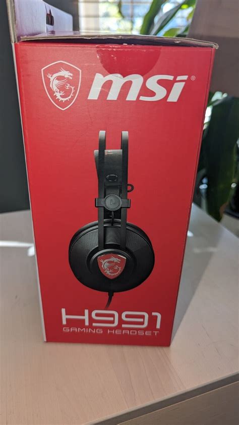 Msi H991 Wired Pc Gaming Headset Ebay