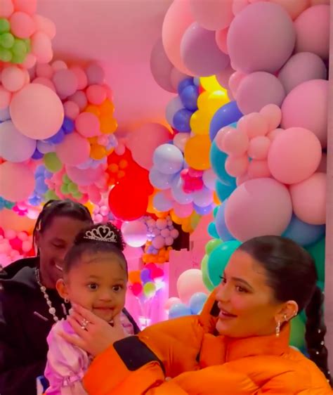 Inside Kylie Jenner And Travis Scotts Pinktastic 3rd Birthday Party For