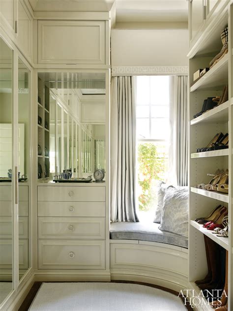 Corner Window Seat - Transitional - closet - Atlanta Homes & Lifestyles