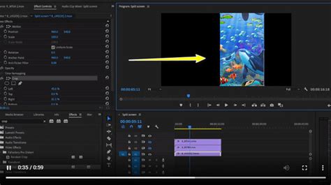 Full Guide Cropscale To Split Screen In Adobe Premiere Pro