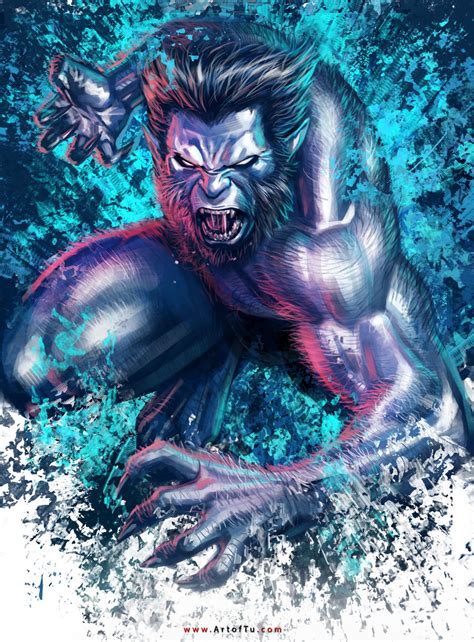 X Men Beast By Artoftu On Deviantart