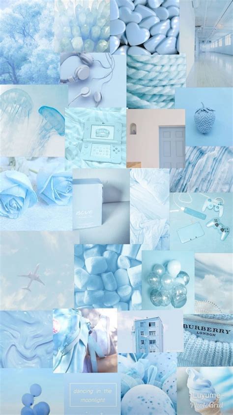Light Blue Cute Blue Wallpaper Aesthetic Iphone Wallpaper Blue