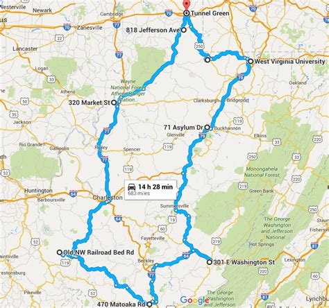 Heres West Virginias Scariest Haunted Road Trip