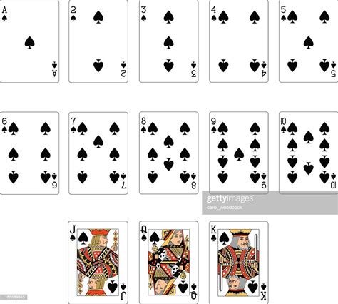 Spade Suit Two Playing Cards High Res Vector Graphic Getty Images