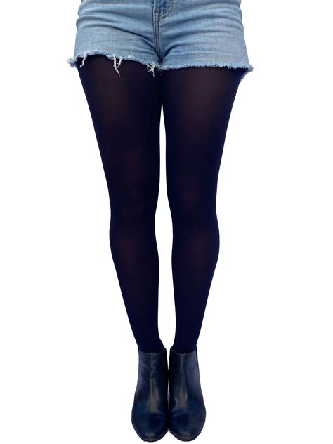 buy navy blue opaque full footed tights pantyhose for women online at lowest price in india