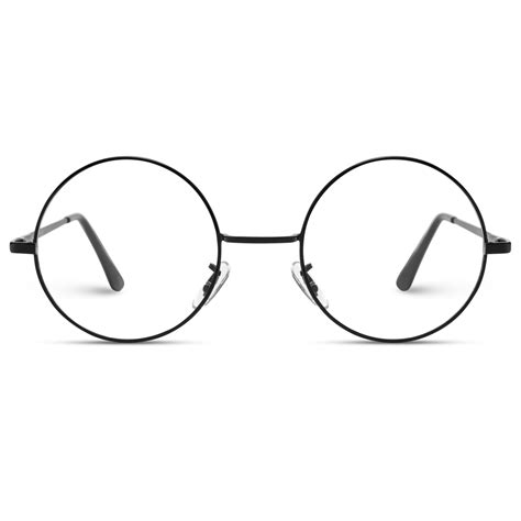 Black Round Sunglasses Circle Prescription Eyeglasses Harry Potter