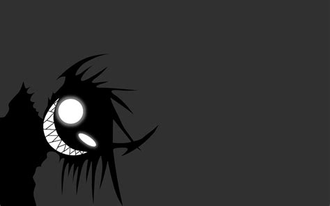 Download A Black And White Image Of A Scary Monster Wallpaper
