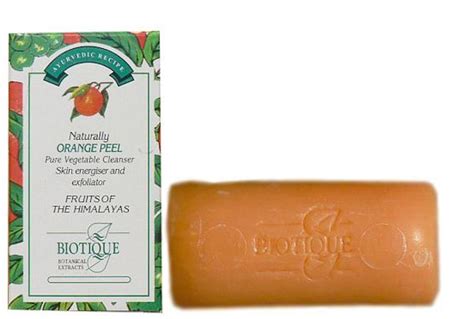 Biotique Orange Peel Soap Review